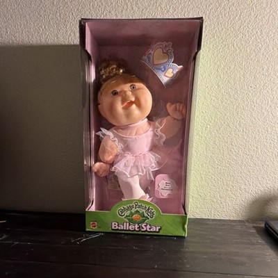 Cabbage Patch Kids Ballet Star Doll Risa Zoe Mattel Pink Ballerina 2000 Series