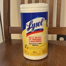 Lysol Disinfectant Wipes Lemon & Lime Blossom...