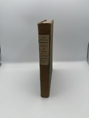 Walt Whitman Leaves Of Grass Doubleday Doran 1940 Illustrated by Lewis C. Daniel
