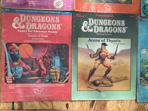 Vintage Lot TSR Dungeons & Dragons Manuals, Modules, Campaign Guides 80s VTG - Picture 10 of 18
