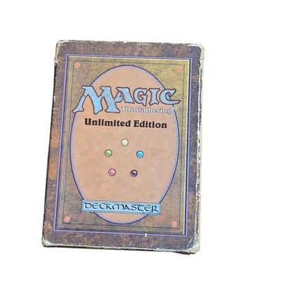 VTG 1993 Magic The Gathering Unlimited Edition Starter Deck EMPTY Box WOC6000