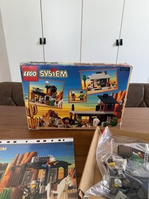 Lego System Western Set 6755 Sheriff's Lock-up Inc Box, Instructions 90s