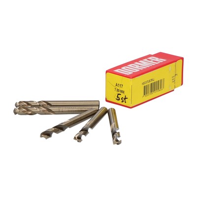 Dormer A1177.8 Hsco spiral drill DIN 1897 RN 7.8mm (5pcs) New NFP