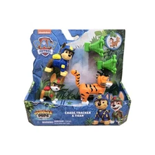 Paw Patrol JUNGLE PUPS Figure Set CHASE/TRACKER/TIGER