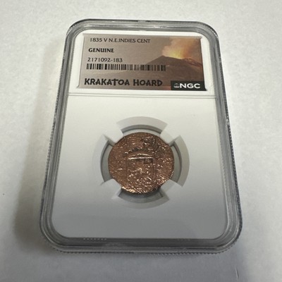 1835 V N.E. Indies Cent Krakatoa Hoard, NGC Certified | eBay