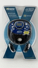 Memorex 2Xtreme Portable CD Player AM/FM Model MD6868BLU Sealed Y2K