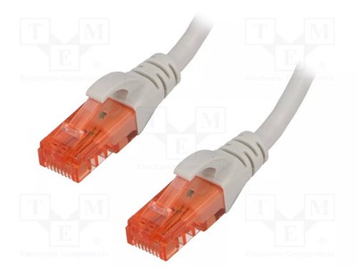 LSZH 6 U/UTP Cu RJ45-Stecker,beiderseitig Patch cord Line