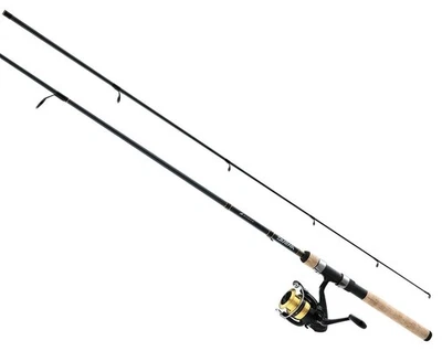 Daiwa Ensemble Canne Barsch 1,98 m 7-21 g + Moulinet 2500 Spinning - Photo 1/4