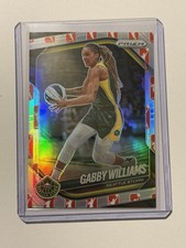 Gabby Williams 2025 Prizm #77 WNBA Logo Prizm - Seattle Storm