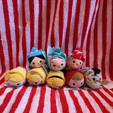 Disney Tsum Tsum Sleeping Beauty Plush Lot of 8, Disney Princess 2015 