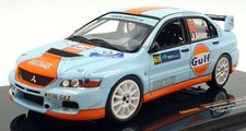 IXO Models Mitsubishi Lancer Evolution X Gulf N 63 13th Rally Ireland 2009 Gallagher Kiley 1:43 RAM355