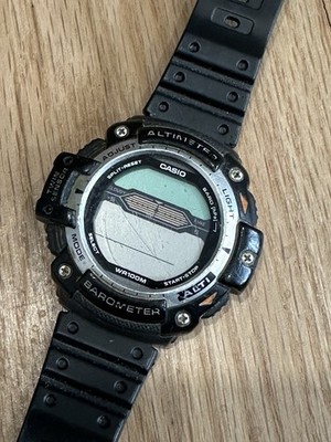 CASIO 3202 Digital Altimeter Barometer Thermo  SGW-300H World Time - NOT WORKING