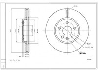 Hart Tarcze III 2X Bremsscheiben Ø 321 BelüFtet FüR Saab 9-5 Opel Insignia A
