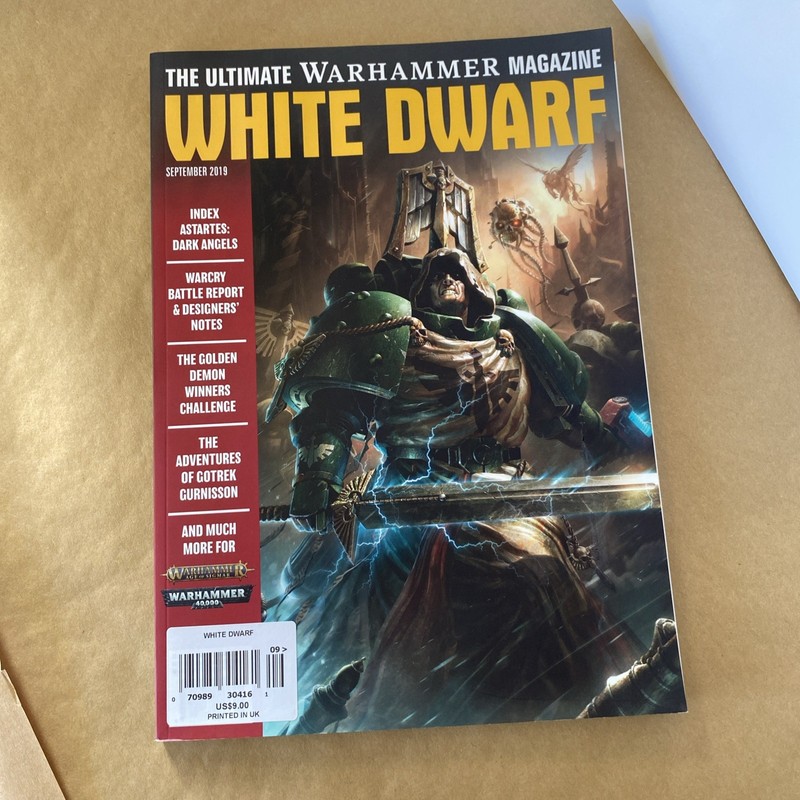White Dwarf Magazine November 2019 Blackstone Fortress Warhammer 40K Softcover