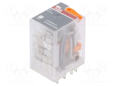 3PDT Relais: elektromagnetisch USpule: 60VAC IKontakt max: 10A