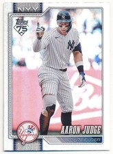 AARON JUDGE 2026 TOPPS BASEBALL #1 RAINBOW FOIL NEW YORK YANKEES MINT RARE SP
