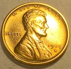 1909 S VDB Lincoln Cent * Penny * Choice / Gem BU RED #2