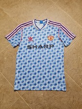 Vintage Jersey Manchester United 1990/1992 Adidas Originals Away Football Shirt