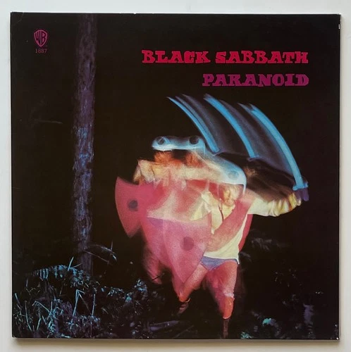 OZZY Vtg BLACK SABBATH Album PARANOID Record 1979 PRESSING Lp OG VINYL is MINT!!