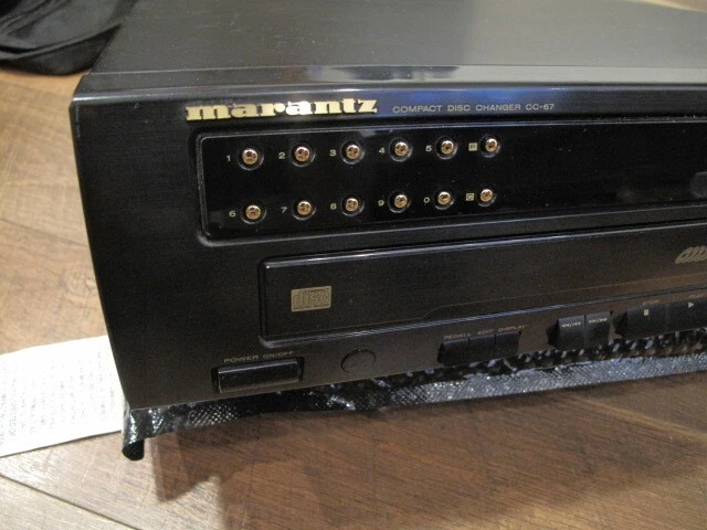 Marantz 5 Disc CD Changer CC-67 Tested & Fully Operational Very Clean no remote - Image 3 of 4