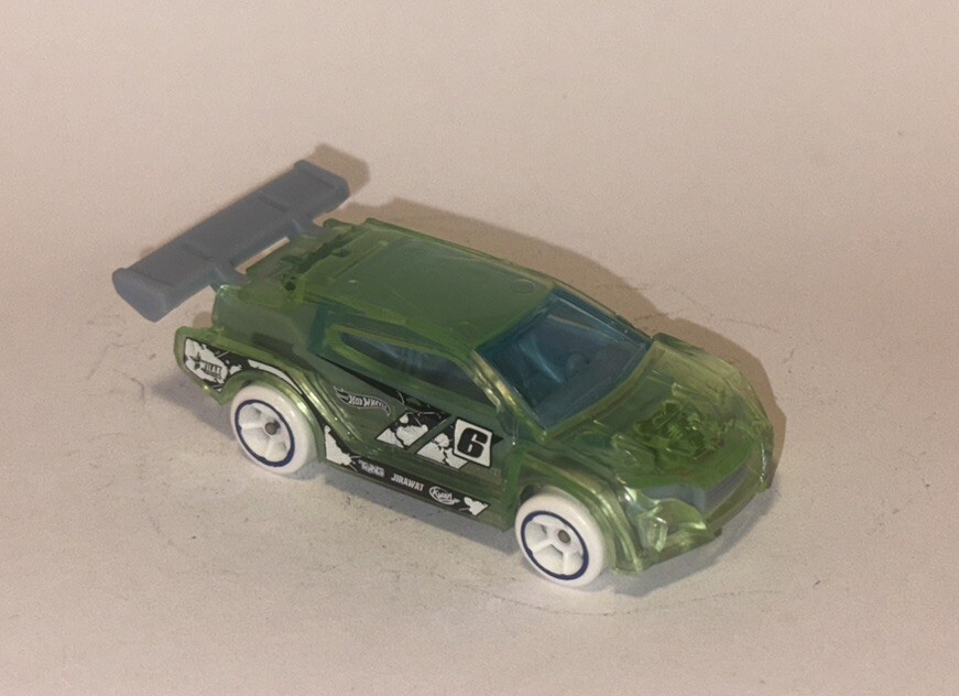HOT WHEELS Loose Loop Coupe (Clear Green Version)