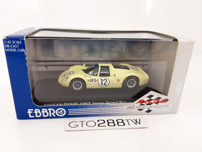 NISSAN R380 II 1967 Japan GP ／エブロ・EBBRO EBBRO 1:43 scale Nissan R380 II 1967 Japan GP #12(Ivory) #386 | eBay