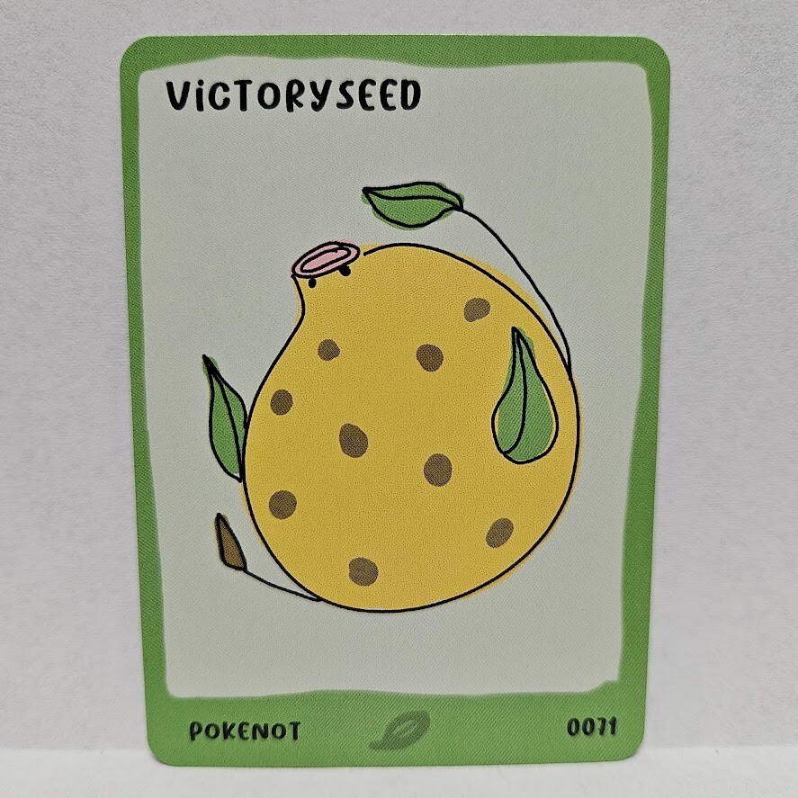 Pokenot Victoryseed Victreebel #0071 Dysfunctional Passholder