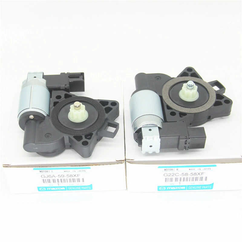Комплект переднего левого правого двигателя регулятора подъема стеклоподъемника для Mazda 3 5 6 CX-9 - Изображение 4 из 4