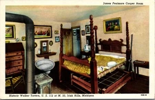 Linen PC James Fenimore Cooper Room Historic Walker Tavern Irish Hills, Michigan