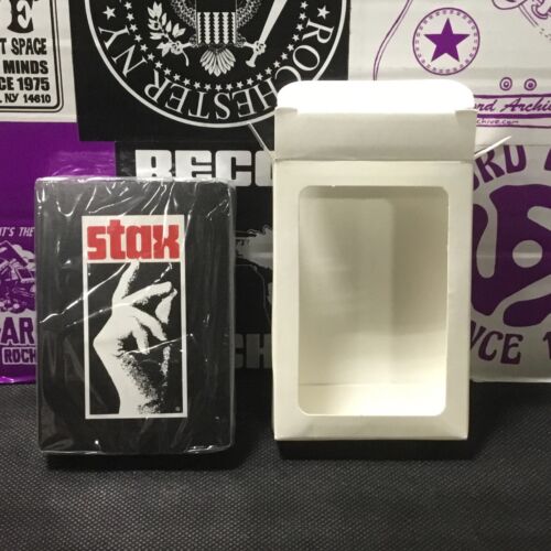 Baraja de cartas promocional Stax Records uso promocional *rara (nueva y sellada) - Imagen 2 de 3