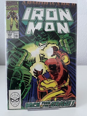 Iron Man #259 Marvel US Comic Heft Top Zustand bagged and Boarded