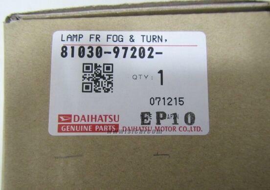 DAIHATSU COPEN L880K FOG LIGHT INDICATOR ASSY FRONT RH 81030-97202