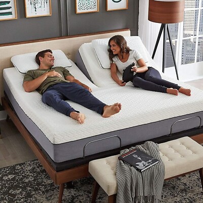 Top Split sheets set for Adjustable Mattresses 1900 Threads Split Flex Top King