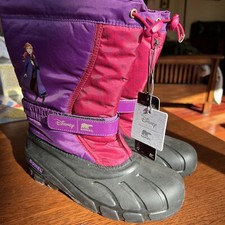Disney X Sorel Youth Flurry Frozen 2 Anna Edition Insulated Boots - Size 7 Snow