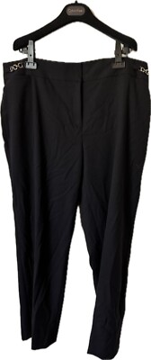 NWT $79.95 Ellen Tracy Black Straight Leg Size 18W GIFT GIFT!!! Rayon, Poly, Spn