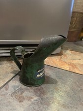 Old Halfords Oil Can Jug Pourer Half Pint