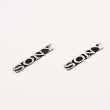 1pcs Sony aluminum logo badge replacement piece 58mm X 10mm
