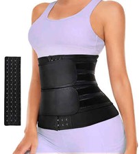 Women Sweat Sauna Waist Trainer Weight Loss Neoprene Corset Cincher Body Shaper