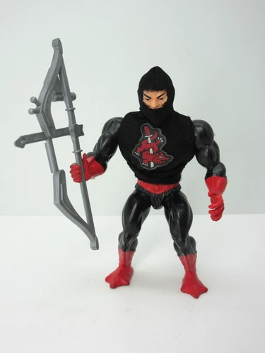 MOTU,Vintage,NINJOR,Masters of the Universe,figure,Hood,bib,shirt,parts,he man