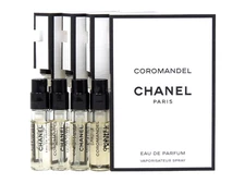 CHANEL COROMANDEL EDP 1.5ml .05fl oz x 4 PERFUME COLOGNE SPRAY SAMPLE VIALS