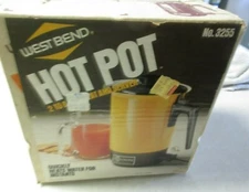 Vintage West Bend 3255 Hot Pot 2-6 Cup 36 oz Made in USA SEALED IN BOX UNOPENED