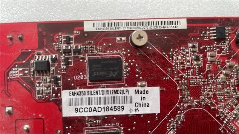 Asus EAH4350 PCIE AMD HD4350 DVI/VGA/HDMI 512MB Graphics Card - Image 2 of 4