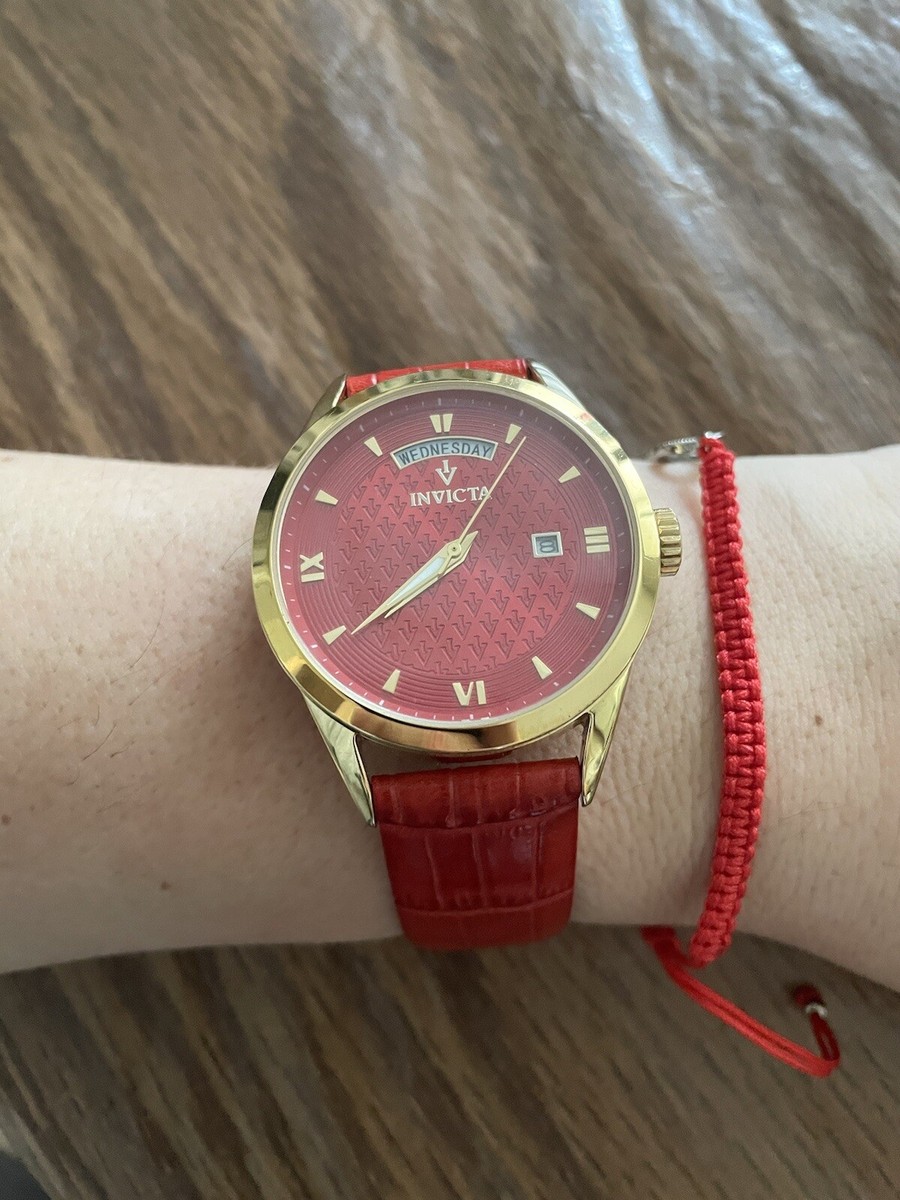 Red Vintage Lady Invicta Womens watch - invicta 22826 | eBay display picture 3