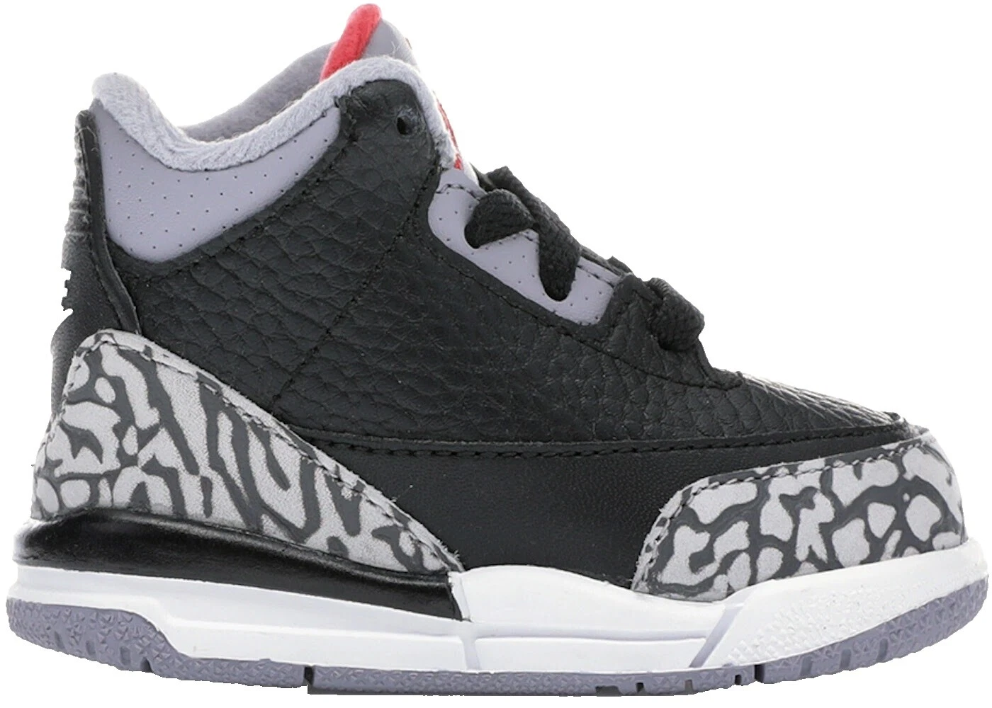 Zapatos de Bebé Negro superior de cuero Jordan