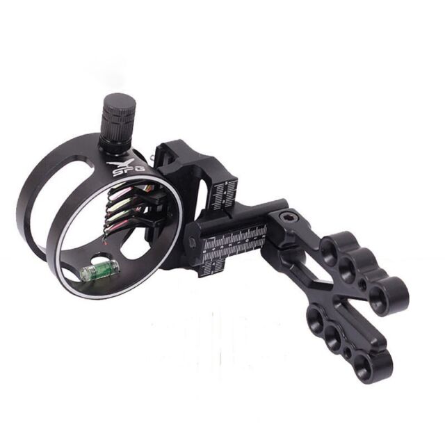 5 Pin Compound Bow Sight Ultra Light Clear scale Sports Assembly Replacement