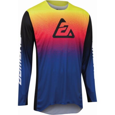 Answer Elite Proline Ombre MX Jersey Offroad Top Blau Pink