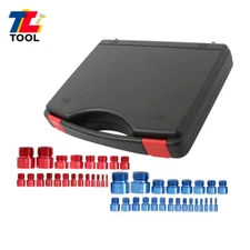 44PCS (23Inch & 21Metric) Nut and Bolt Thread Checker Identifier Thread Gauges