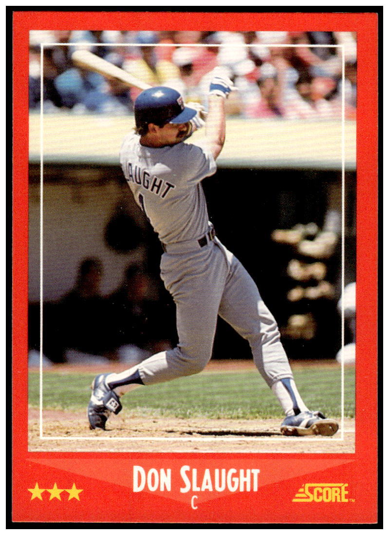 1988 Score #268 Don Slaught NM