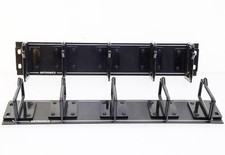 Lot of 2 ORTRONICS 2U Cable Management Network Rack Panel 5x D-Ring