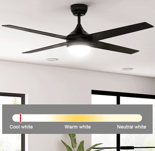 Ceiling Fan With Remote Control Changeable Light Remote Control Fans 48"1200mm - Picture 4 of 14